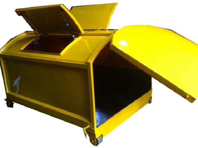 车载式勾壁垃圾箱